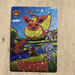Pokiebubies V2 1st Edition Flarie X Flareon Alt Art Fan Art Chef Ken Lee - Picture 1 of 2