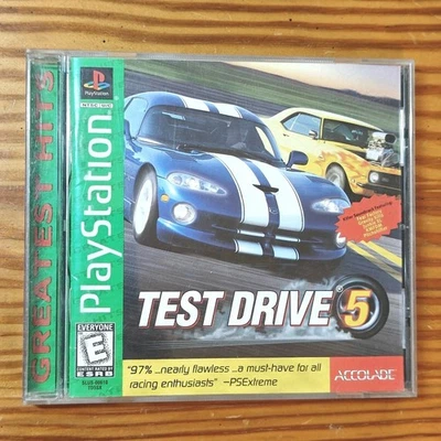 Test Drive 5 (Sony PlayStation 1, 1998) PS1 - Tested Works CIB Complete - Image 1 of 3