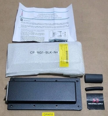 *NEW* Hope HIS CP-RG1-BLK-N4 Black Monitor Cable Exit Cover Plate + Warranty! - Image 1 of 4