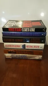 Nice Lot of 6 by Elizabeth George 1st/1st Hardcover books 1 SIGNED! 1 ARC! - Picture 1 of 5