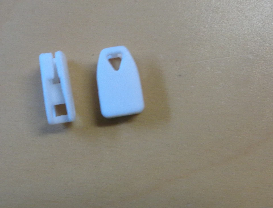 MARKENLOS Schieber N3 für Bettwäsche Reißverschluss Spirale 3mm ohne Griffplatte