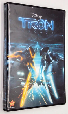 TRON LEGACY DVD Disney Video Game  Sci-Fi Sequel Jeff Bridges Olivia Wilde WS CC - Image 1 of 4