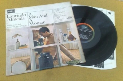 "LAURINDO ALMEIDA ИГРАЕТ ДЛЯ МУЖЧИНЫ И ЖЕНЩИНЫ" РЕДКАЯ ВЕЛИКОБРИТАНИЯ ОРИГИНАЛ МОНО LP - Изображение 1 из 4