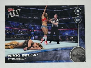 2016 Topps Now WWE #21 Nikki Bella PR: 87 - Picture 1 of 2