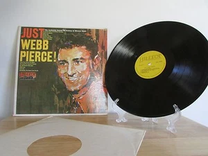 Just WEBB PIERCE Vinyl LP Hilltop Records JM-6002 Country & Western Music - Picture 1 of 2