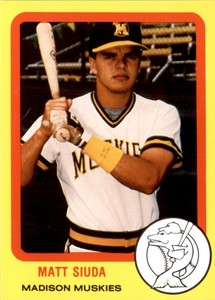 1988 Madison Muskies Police #22 Matt Siuda
