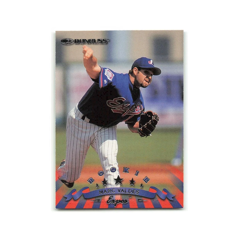 Marc Valdes Rookie 1998 Donruss #188 Montreal Expos Baseball Card NM - Image 1 of 3