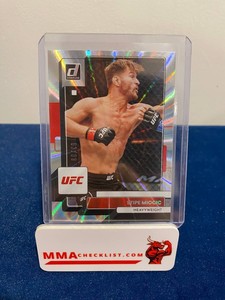 2023 UFC Panini Donruss Stipe Miocic Holo Silver Laser /99 Heavyweight Goat