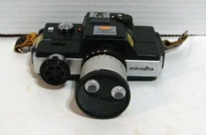 Minolta 110 Zoom SLR with Rokkor 25-50mm Lens with filter and Case & Instruction - Picture 1 of 5