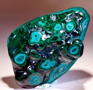 4 inch 6 oz Top Vivid Chrysocolla with Malachite, Congo! CR548 - Picture 1 of 4