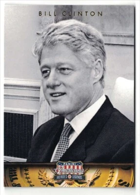 2012 Panini Americana Heroes & Legends #42 Bill Clinton - Image 1 of 2