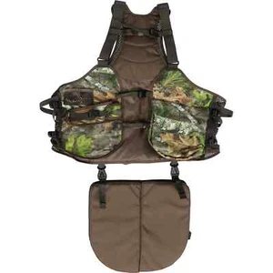 Turkey Hunting Strap Vest+Cushion Mossy Oak Official Camo NWTF "OBSESSION" OSFM - Picture 1 of 10