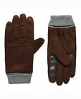 Isotoner Men's Winter Gloves XL Brown Smart Dri Microfiber