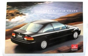 HONDA Civic Coupe Car Sales Brochure Oct 1996 #CARM 0031/10.96/NX - Picture 1 of 5