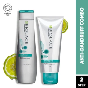 Biolage Scalppure Anti-Dandruff Shampoo and Conditioner Combo - 200ml + 98g - Picture 1 of 6