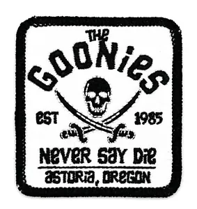 The Goonie’s 80’s Cartoon Show Classic TV Movie Patch Vintage Style Retro - Bild 1 von 1