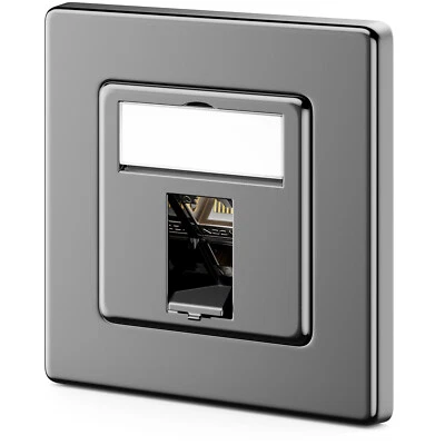 1x CAT 7 Netzwerkdose Unterputz Datendose DSL LAN Dose + 1x CAT 7 Keystone Modul - Bild 1 von 4