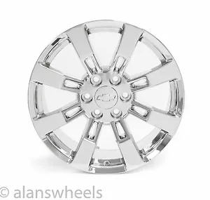 4 NEW Chevy Silverado Avalanche Chrome 20” Wheels Rims Lugs Free Shipping 5409 - Picture 1 of 4