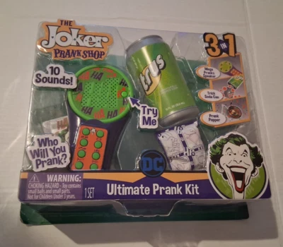 The Joker Prank Shop Ultimate Prank Kit 3 em 1 Novo 2020 - Imagem 1 de 4