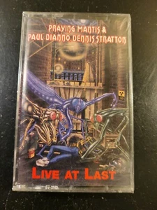 Praying Mantis & Paul Dianno,Dennis Stratton-Live At Last cassette New/Sealed 90 - Picture 1 of 2