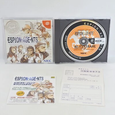 ESPION - AGE - NTS Dreamcast Sega 6052 dc - Image 1 of 4