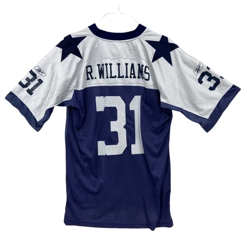 Dallas COWBOYS Roy Williams Mens L Throwbacks Vintage Collection Jersey M882 Cover