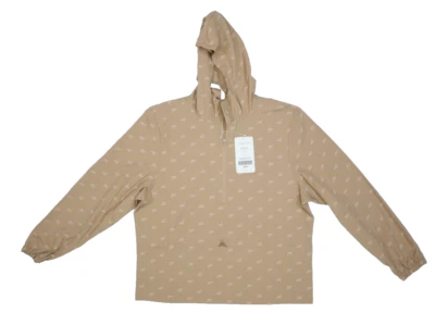 Fabletics Rosa Woven Jacket Half Zip Brown Lightweight Wicking Womens L - Image 1 of 4