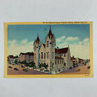 Carte postale New Jersey Atlantic City St Nicholas église catholique romaine 1943