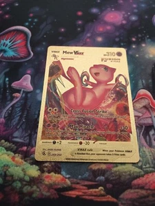 pokemon karten Mew Vmax Gold DISPLAY /GESCHENK - Bild 1 von 1