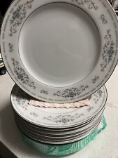Vintage Diane Fine Porcelain China Dinner Plates Made in Japan Set of 13  10.25"