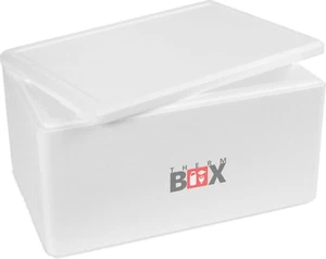 Scatola Di Polistirolo Thermobox per Alimenti E Bevande, Fresco per Riscaldament - Foto 1 di 12