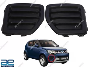 Front Fog Lamp Bezel Set Black For Suzuki Ignis 1.2L 2020-Now - Picture 1 of 6
