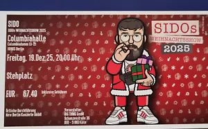 Tickets SIDO Weihnachtsshow Berlin 19.12.25 Stehplätze Eintrittskarten Karten - Bild 1 von 1