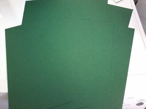 10X CARDBOARD/CARDS FOR SCRAPBOOKING GREEN 2700X1350 MM - Picture 1 of 3