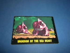 OUTER LIMITS trading card #18 Bubbles Inc. 1964 tv horror sci-fi PRINTED IN USA - Picture 1 of 6