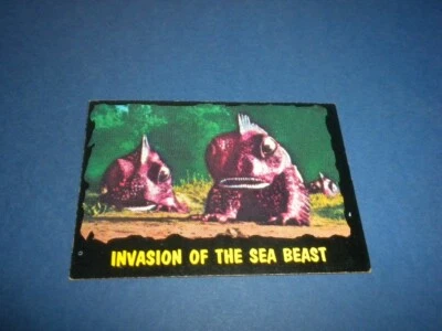 OUTER LIMITS trading card #18 Bubbles Inc. 1964 tv horror sci-fi PRINTED IN USA - Image 1 of 4