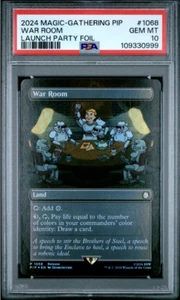 MTG PSA 10 Fallout War Room Foil Promo #1068 Fiesta de lanzamiento WPN PIP LanzamientoBuyABox - Imagen 1 de 2