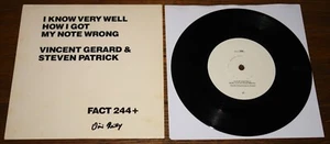 VINI REILLY MORRISSEY ~ I KNOW VERY WELL HOW ~ HAND SIGNED FACTORY 7" FACT 244 - Picture 1 of 8