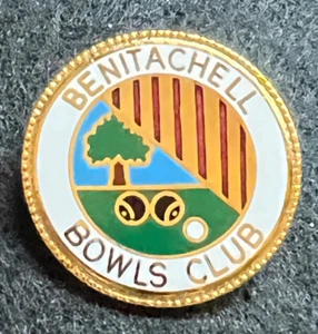 BENITACHELL BOWLS CLUB SPANIEN ANSTECKNADEL ABZEICHEN - Bild 1 von 3