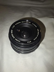 Sigma Macro "Super-Wide" 1:2.8 f=24mm Multi Coated for Canon Made in Japan Case - Picture 1 of 8