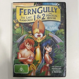 FernGully 1 & 2 The Last Rainforest/The Magical Rescue DVD R4 Brand New Family - Picture 1 of 2