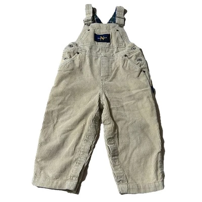 Mono Carpintero Pana Nautica Vintage Años 90 Niños Talla 3T Foto 1 de 4