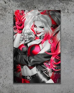 Harley Quinn: Black+White+Redder #6 Metal Print - Picture 1 of 8