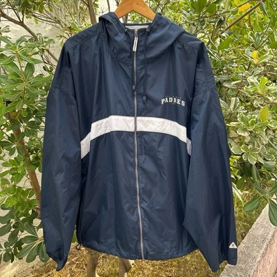 2001 San Diego Padres Windbreaker XXL Gear For Sports MLB Full Zip Jacket - Image 1 of 3