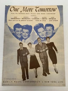 spartiti per pianoforte One More Tomorrow  - Foto 1 di 3
