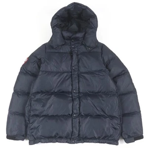 ARCTIC EXPLORER Men's Hooded Down Jacket Coat Wzip Navy S Size - Picture 1 of 10