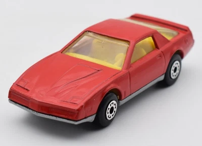 Matchbox Superfast MB12 Pontiac Firebird SE rot, gelbe Einrichtung. England Base - Bild 1 von 4