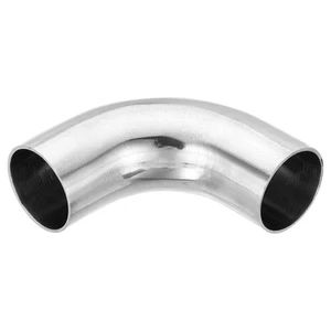 90 Degree Mandrel Bend Elbow 1 1/4 Inch OD Steel Exhaust Elbow Exhaust Piping - Picture 1 of 7
