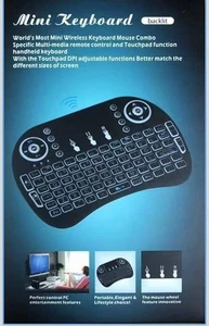 US Mini i8 Wireless Keyboard 2.4G with Touchpad for PC Android Desktop PC TV Box - Picture 1 of 5