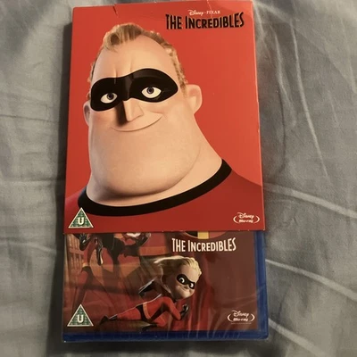 The Incredibles [Blu-ray, 2004] [Region Free] With Slip Cover, Sealed New! - Image 1 of 4